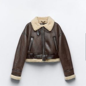 NWT ZARA DOUBLE SIDED SHORT JACKET